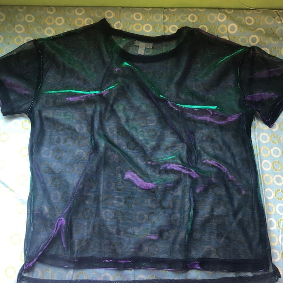 NEW – silence + noise shimmer top - Picture 3 of 3